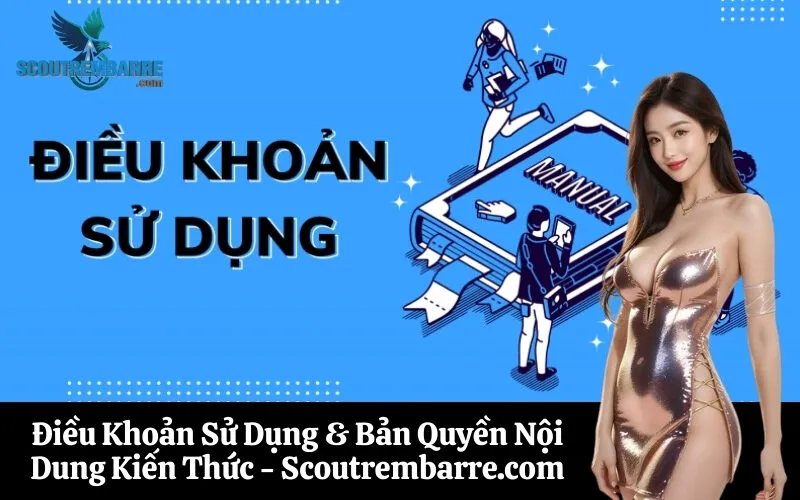 Điều Khoản Sử Dụng & Bản Quyền Nội Dung Kiến Thức - Scoutrembarre.com