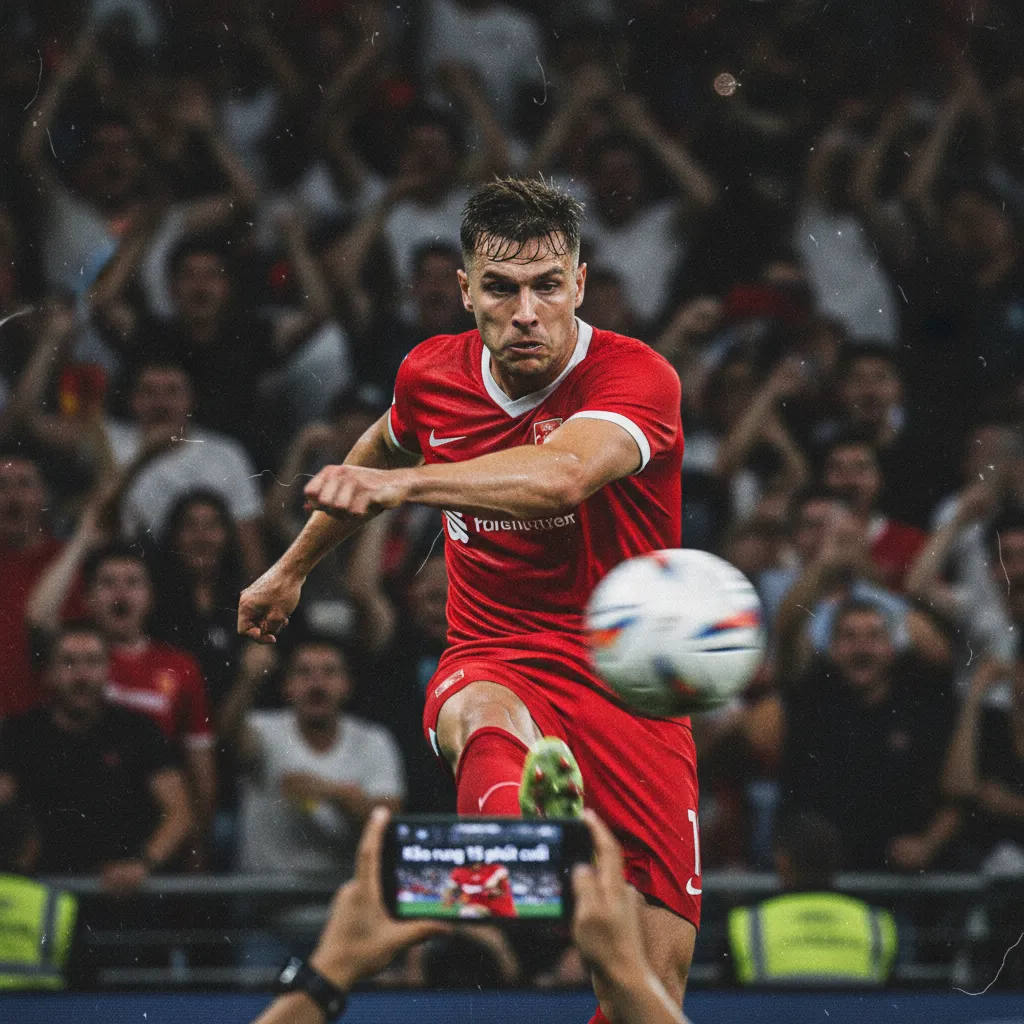 Một trận đấu tại giải Bundesliga nổi tiếng với bóng đá tấn công